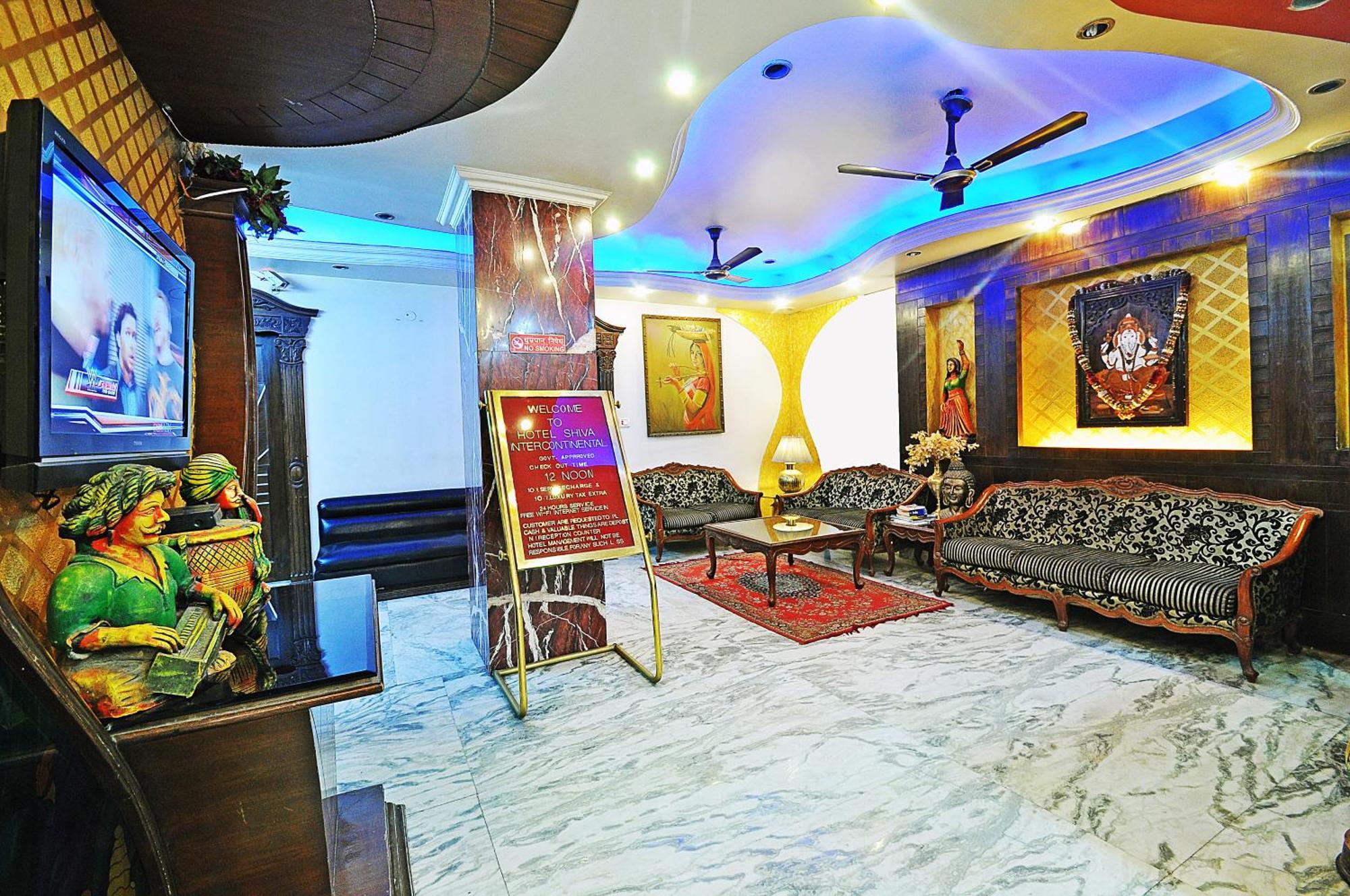 Hotel Shiva Intercontinental - New Delhi Railway Station - Paharganj Buitenkant foto