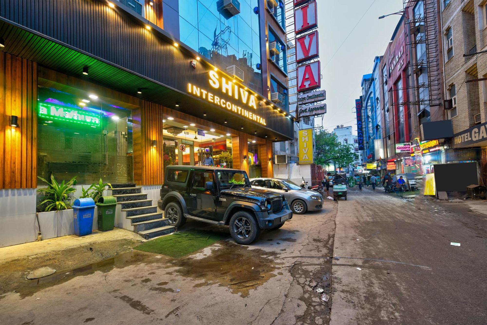 Hotel Shiva Intercontinental - New Delhi Railway Station - Paharganj Buitenkant foto