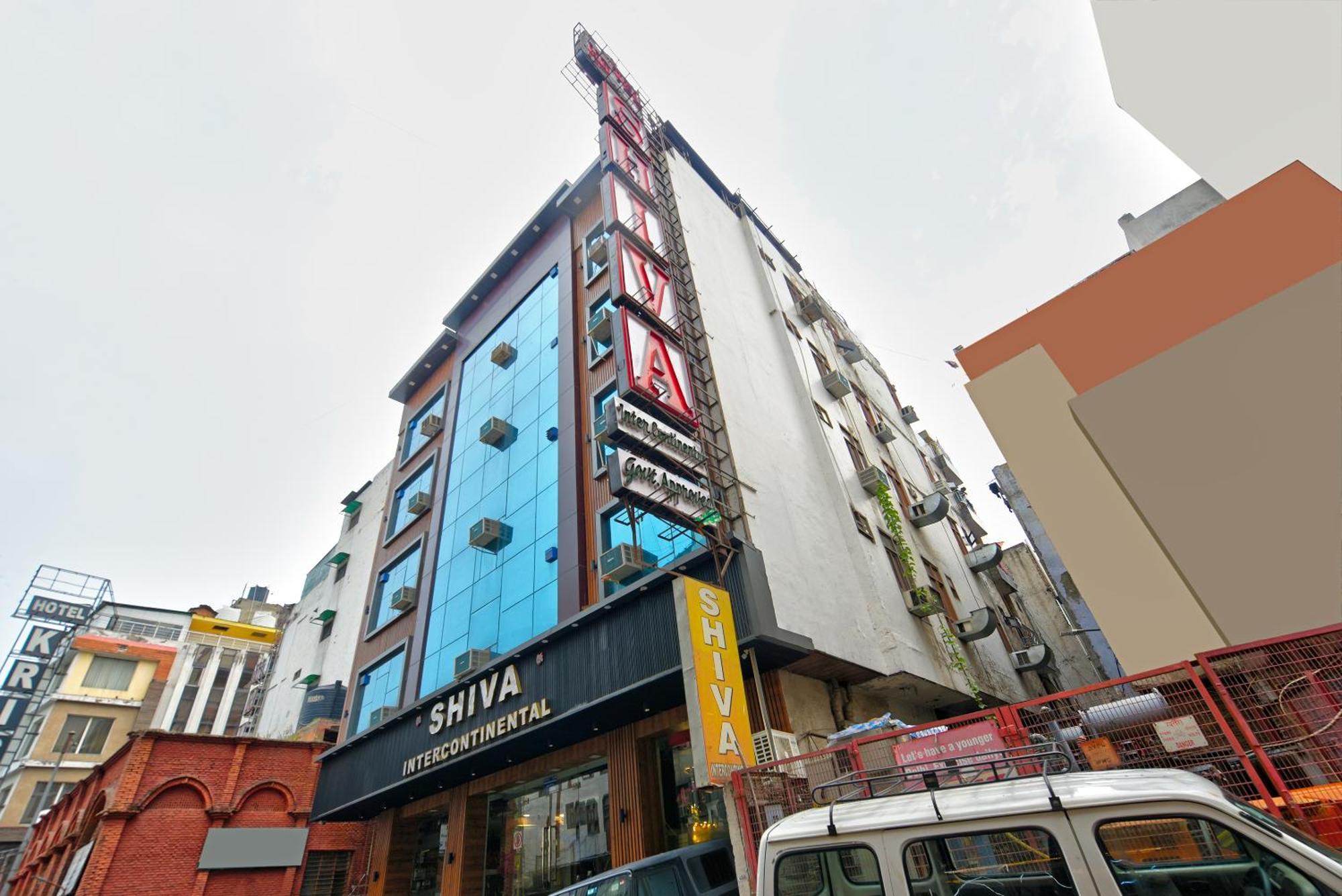 Hotel Shiva Intercontinental - New Delhi Railway Station - Paharganj Buitenkant foto