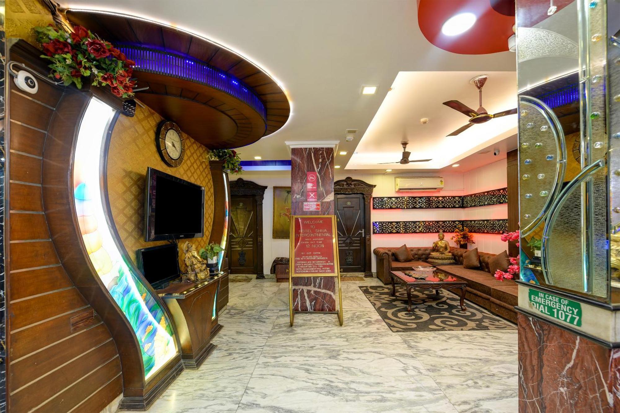 Hotel Shiva Intercontinental - New Delhi Railway Station - Paharganj Buitenkant foto