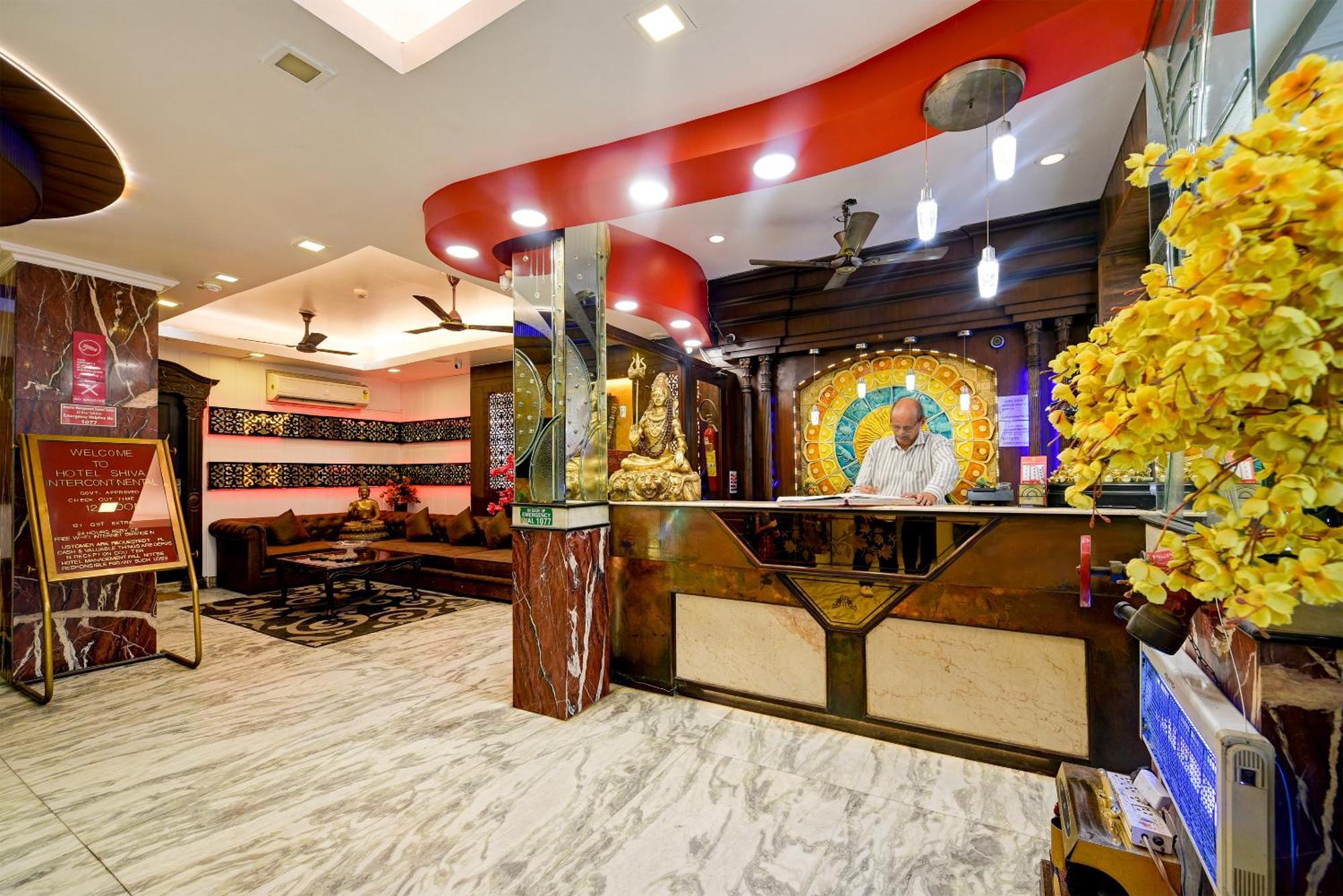 Hotel Shiva Intercontinental - New Delhi Railway Station - Paharganj Buitenkant foto